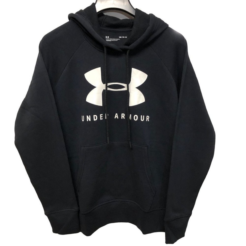 UNDER ARMOUR WOMEN'S RIVAL FLEECE‎ LOGO PULL OVER HOODIE SM NEW WITH TAG - Picture 8 of 11